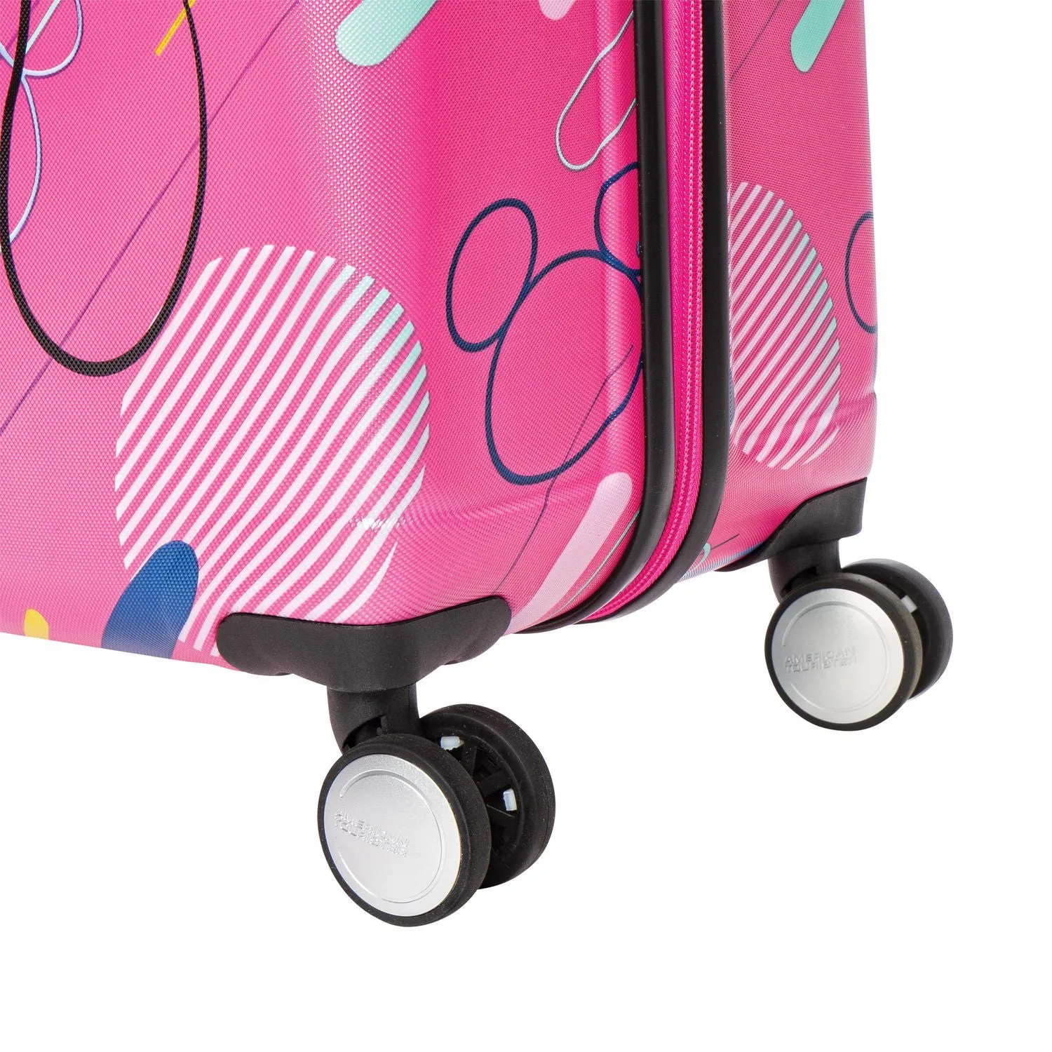 American Tourister Disney Wavebreaker Spinner Large Luggage - Minnie Future Pop