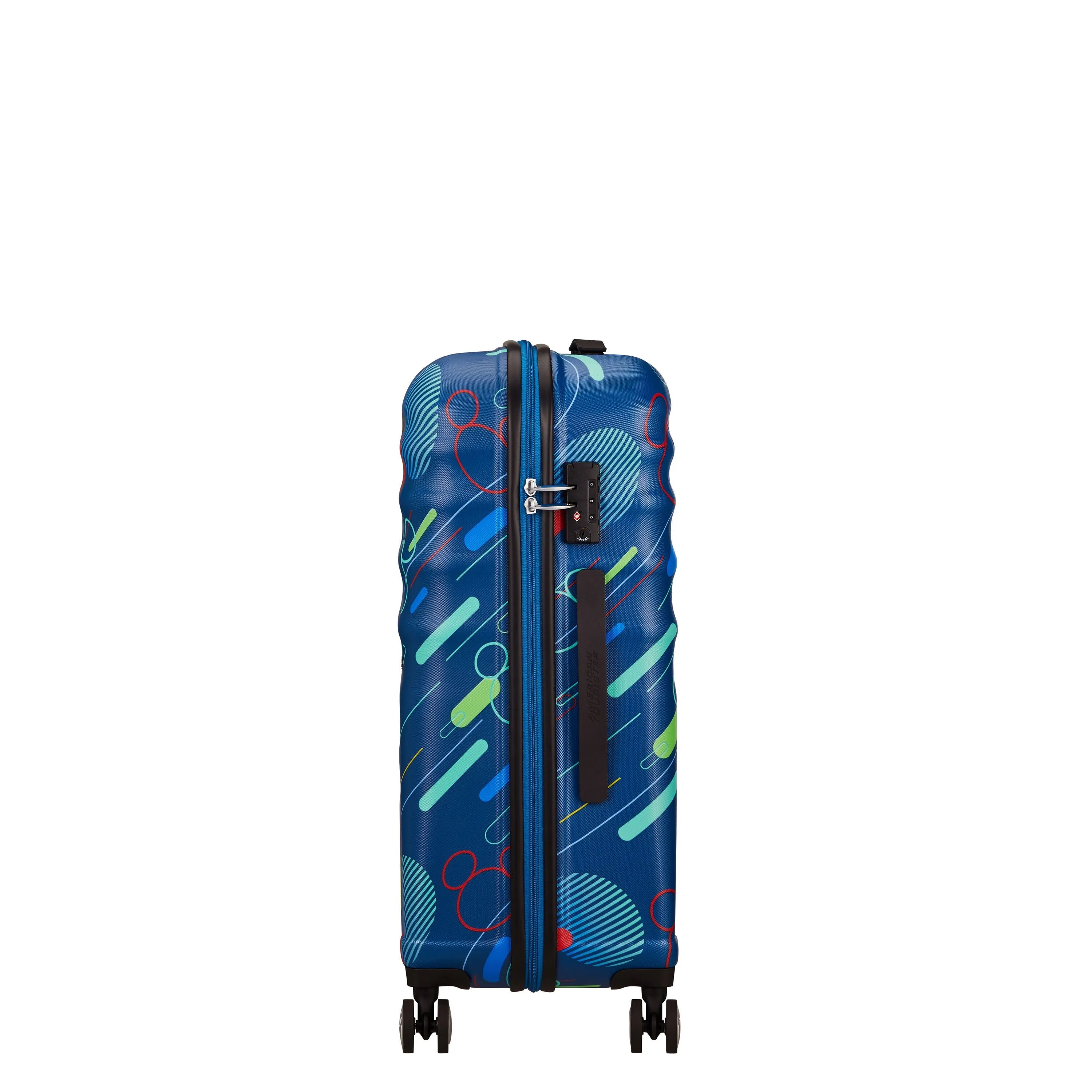 American Tourister Disney Wavebreaker Spinner Medium Luggage - Mickey Future Pop