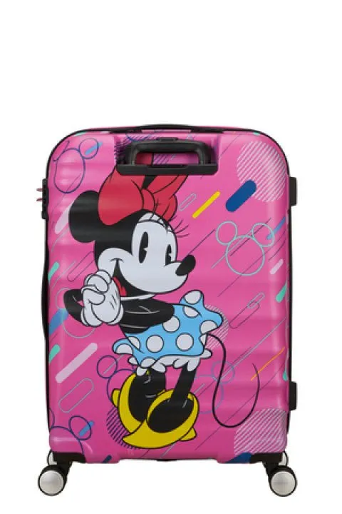 American Tourister Disney Wavebreaker Spinner Medium Luggage - Minnie Future Pop