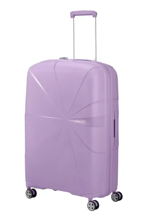 American Tourister Starvibe Expandable 77cm Large Spinner | Digital Lavender