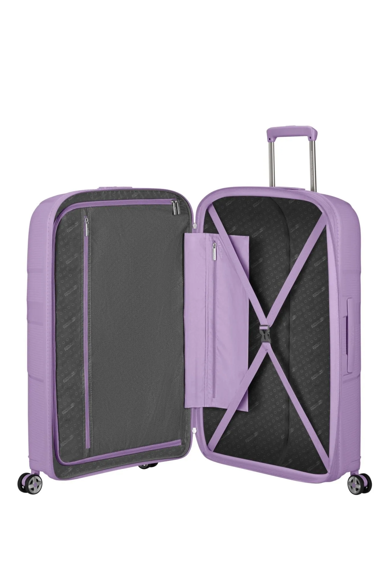 American Tourister Starvibe Expandable 77cm Large Spinner | Digital Lavender