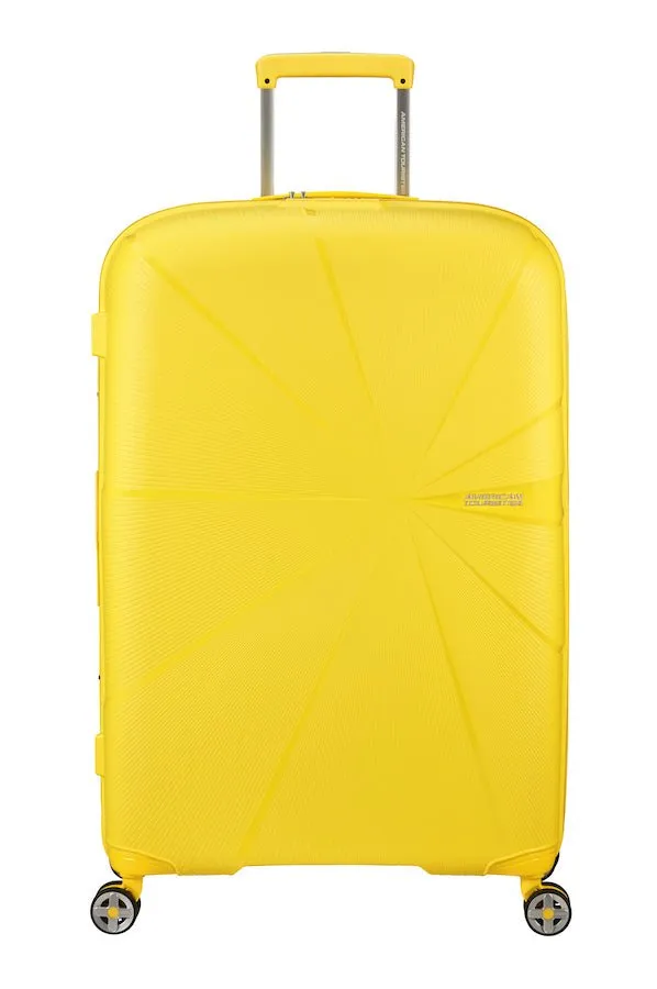 American Tourister Starvibe Expandable 77cm Large Spinner | Electric Lemon