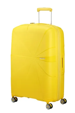 American Tourister Starvibe Expandable 77cm Large Spinner | Electric Lemon