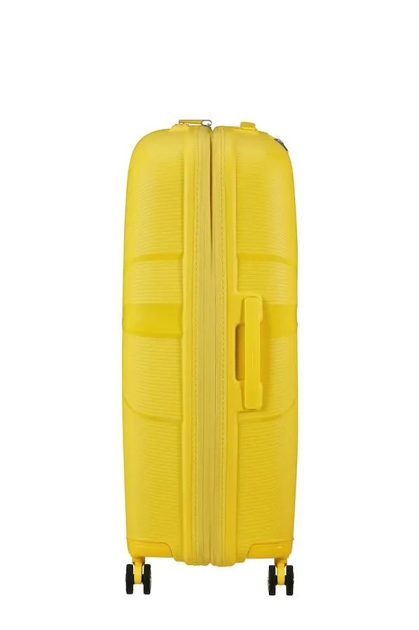 American Tourister Starvibe Expandable 77cm Large Spinner | Electric Lemon