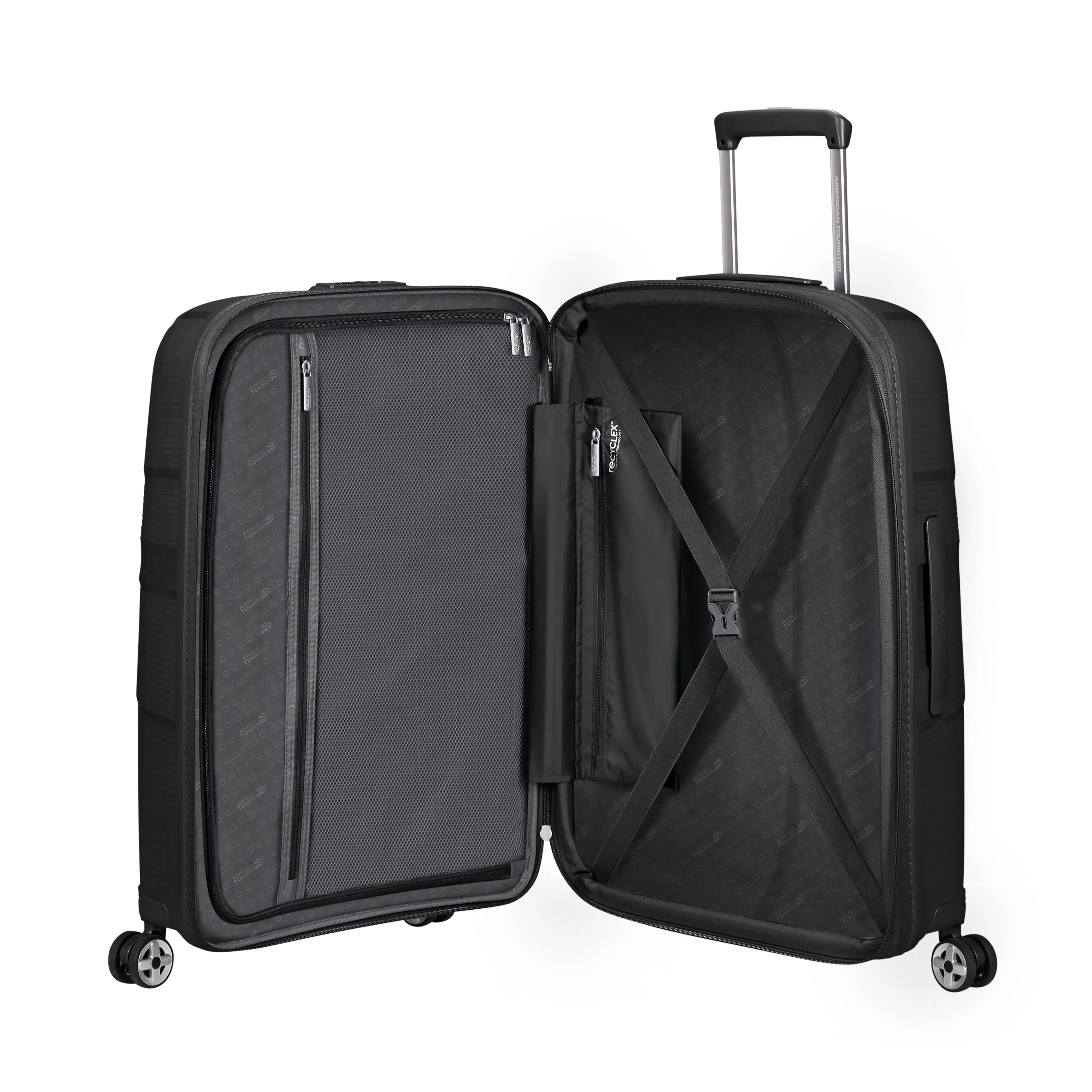 American Tourister StarVibe Spinner Medium Expandable Luggage