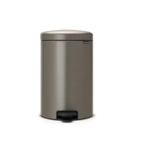 Brabantia Pedal Bin NEWICON 20L Soft Closing -Platinum