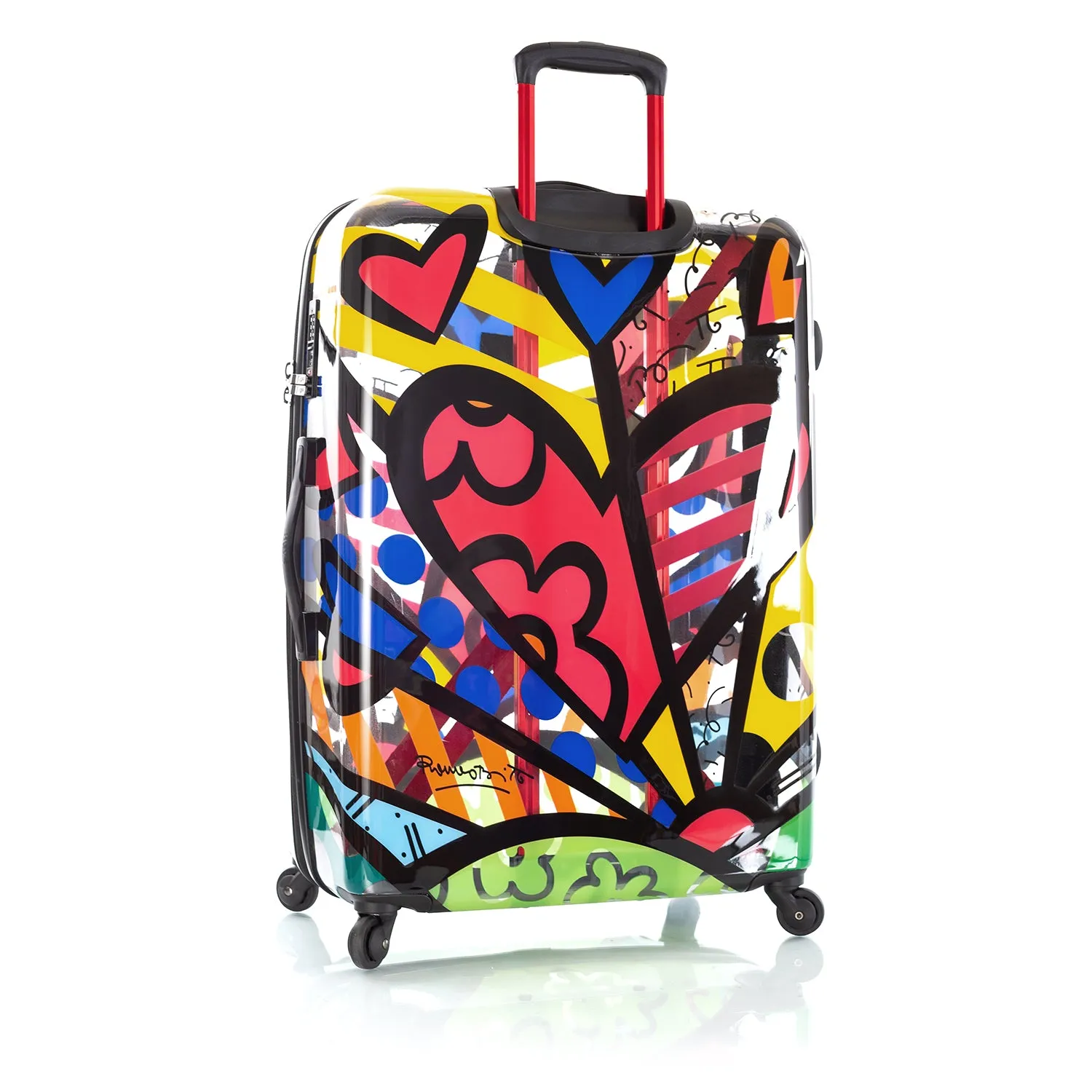 Britto - A New Day Transparent 30" - The Art of Modern Travel™