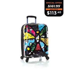 Britto - Butterfly Transparent 21" Carry-on - The Art of Modern Travel™