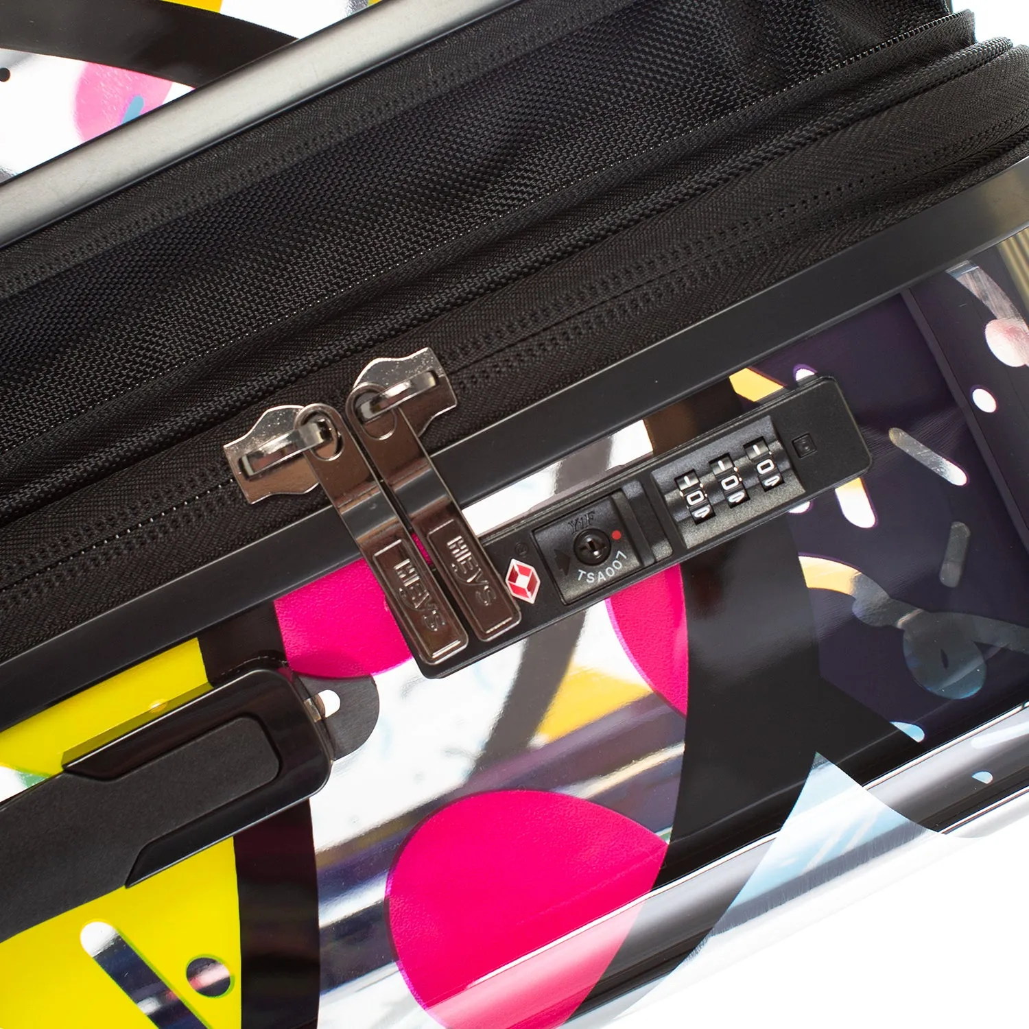 Britto - Butterfly Transparent 21" Carry-on - The Art of Modern Travel™