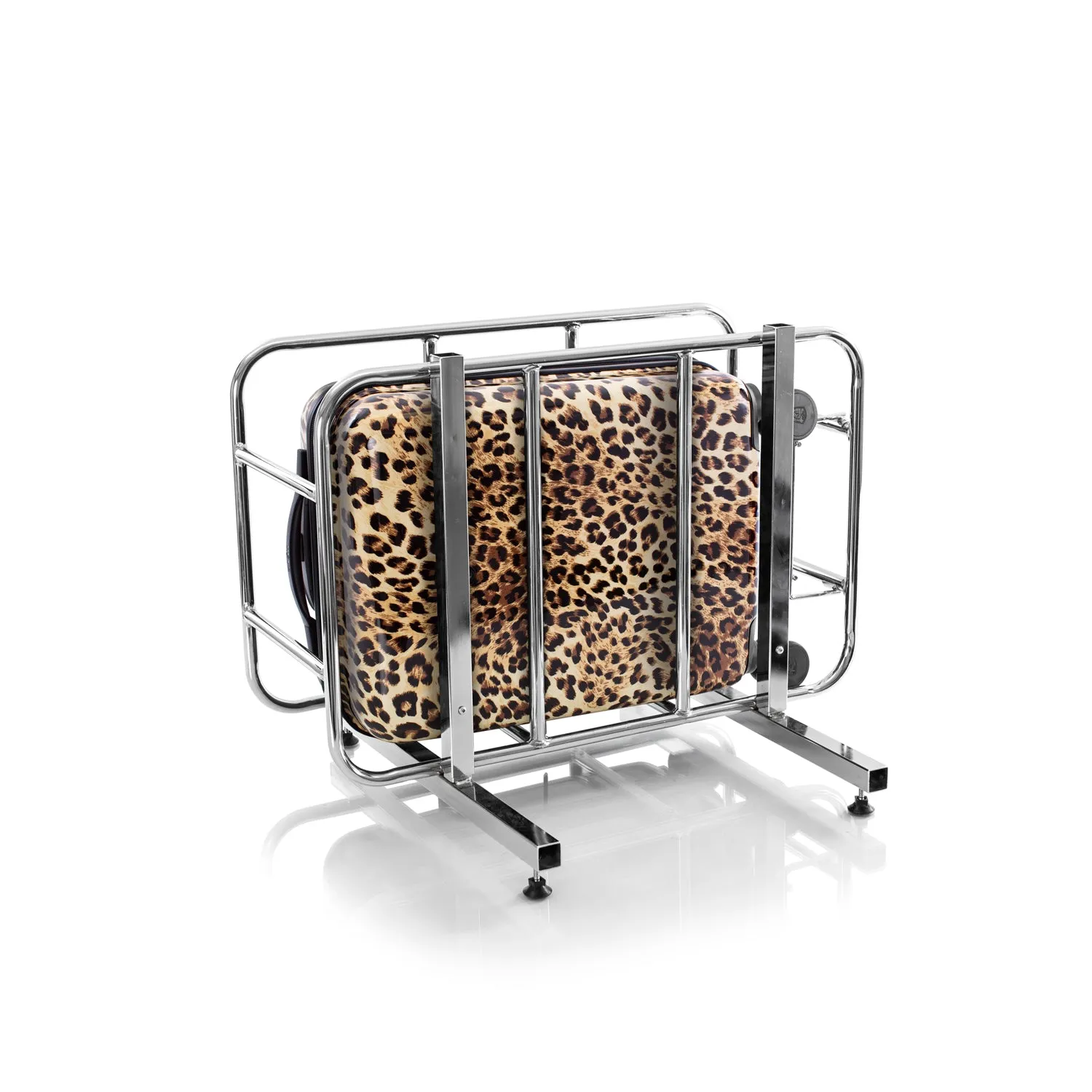 Brown Leopard Fashion Spinner™ 2 Piece Set (21"/30")