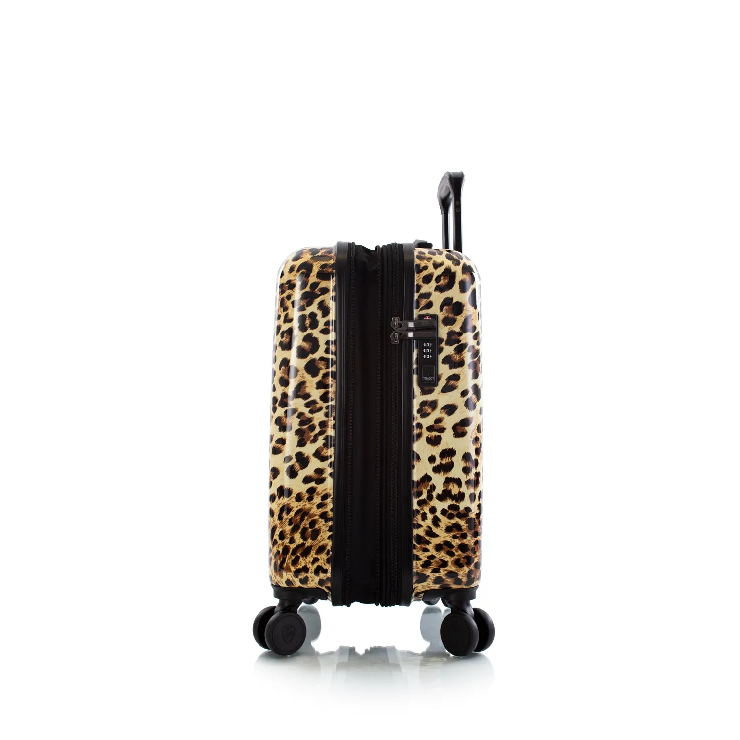 Brown Leopard Fashion Spinner™ 2 Piece Set (21"/30")