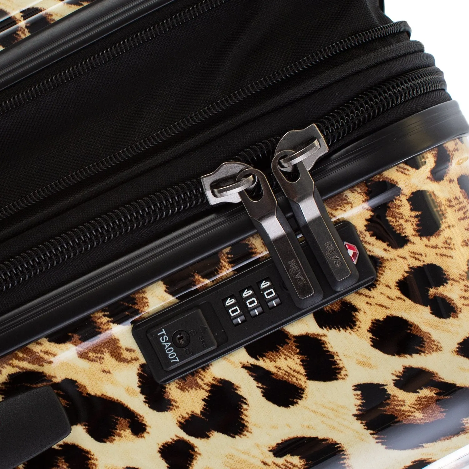 Brown Leopard Fashion Spinner™ 21" Carry-on