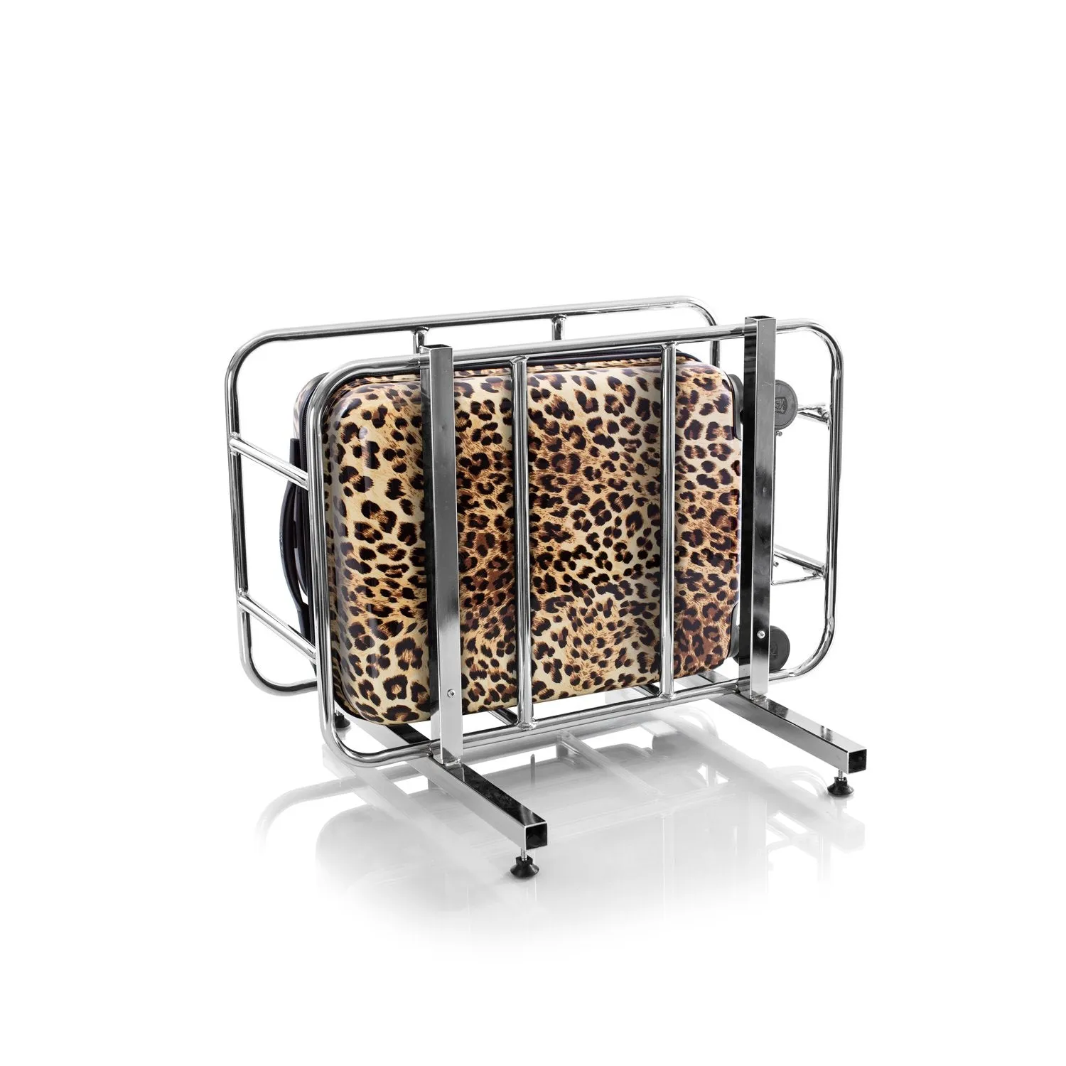 Brown Leopard Fashion Spinner™ 21" Carry-on