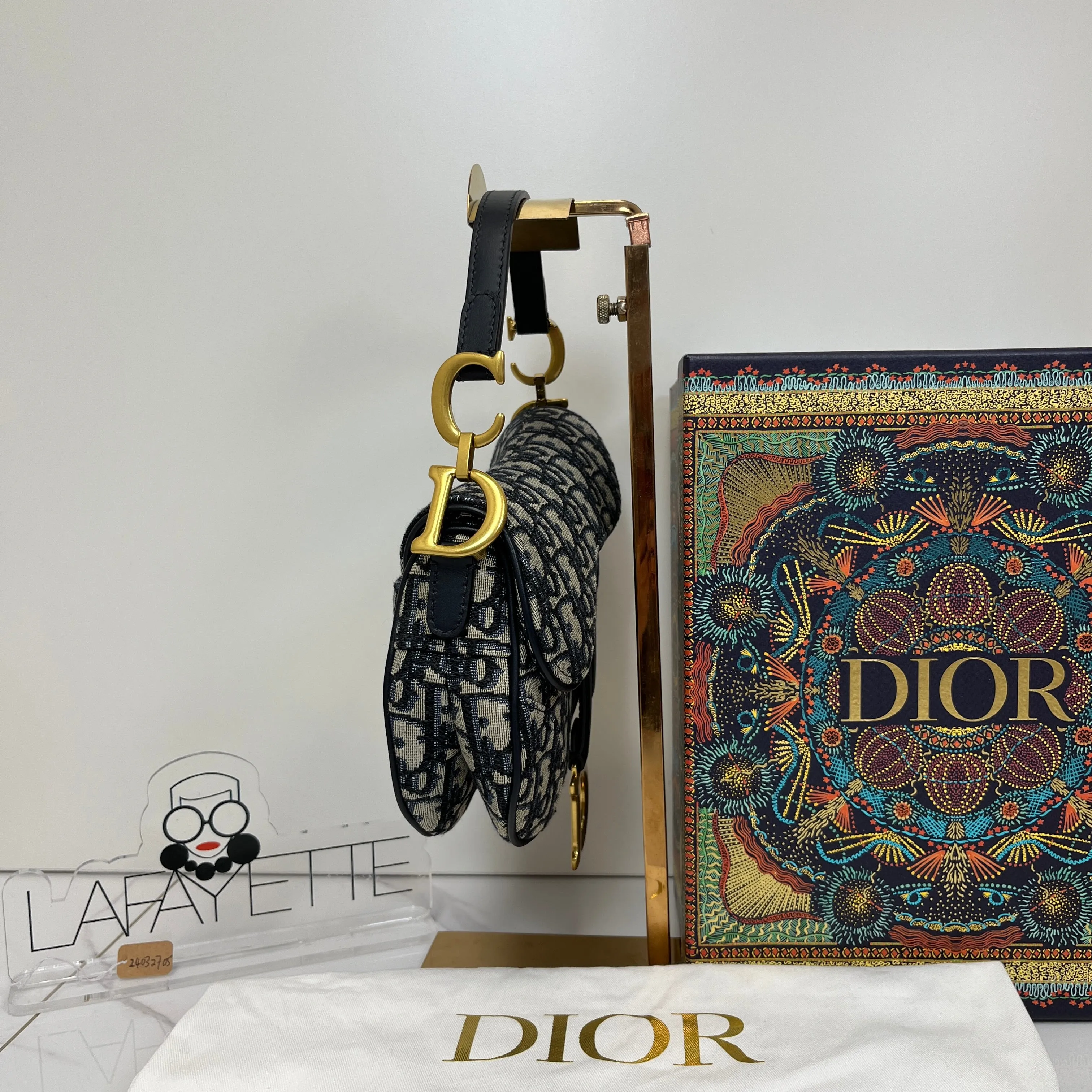 Christian Dior Mini Saddle