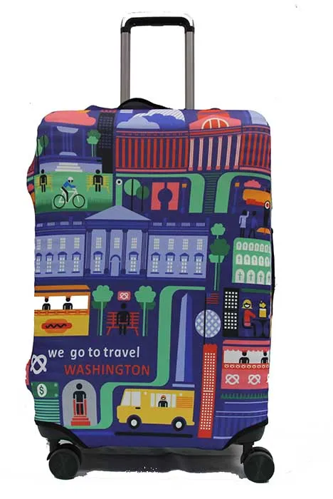 Cosmopolitan Elastic Luggage Cover