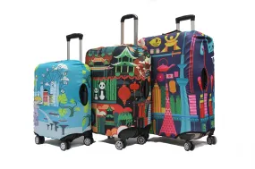 Cosmopolitan Elastic Luggage Cover