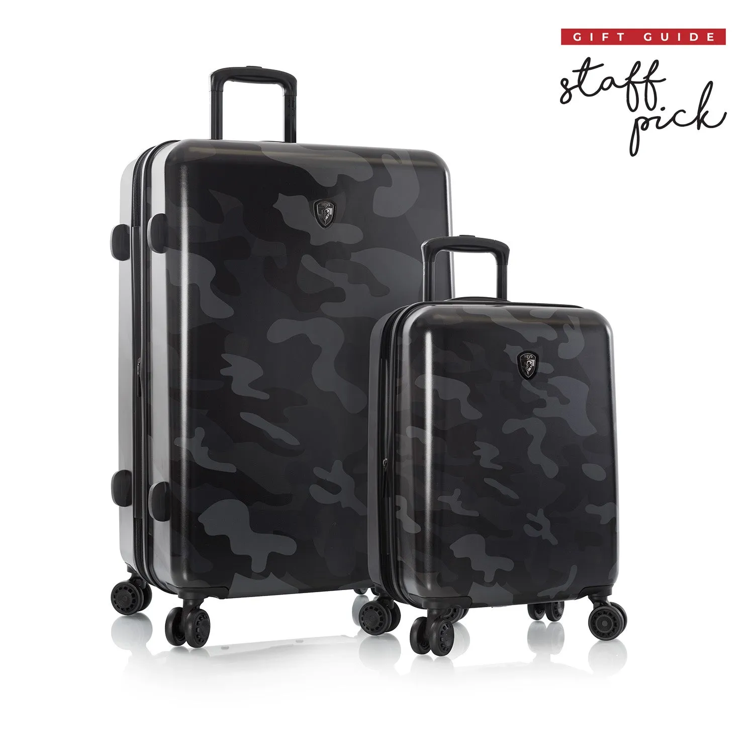 CYBER MONDAY DOOR CRASHER 2024 - Black Camo Fashion Spinner™ 2 Piece Set (21"/30")