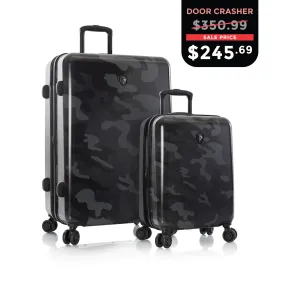 CYBER MONDAY DOOR CRASHER 2024 - Black Camo Fashion Spinner™ 2 Piece Set (21"/30")