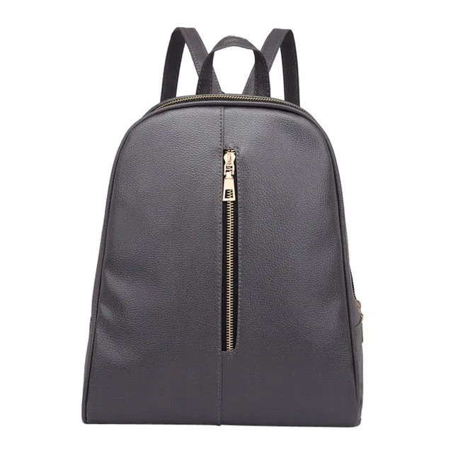 Fashion Women Backpack High Quality Youth Leather Backpacks