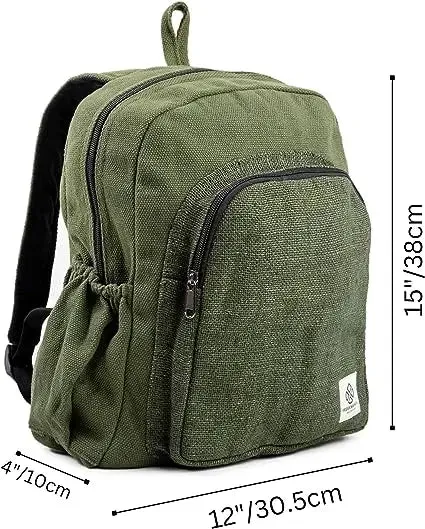 Go Green with Our Stylish Green Hemp Bag