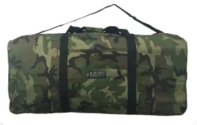 Heavy Duty Cargo Duffel Large Sport Gear Drum Set Equipment Hardware Travel Bag Rooftop Rack Bag (42" x 20" x 20", Camouflage)