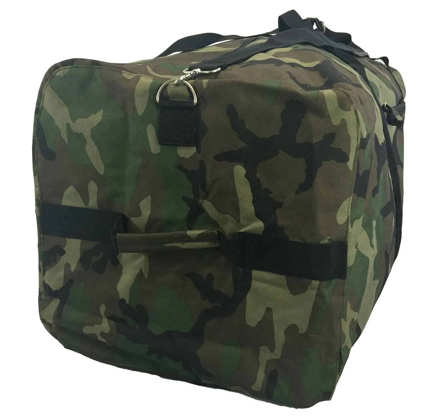 Heavy Duty Cargo Duffel Large Sport Gear Drum Set Equipment Hardware Travel Bag Rooftop Rack Bag (42" x 20" x 20", Camouflage)