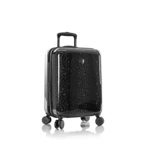 Heys Black Leopard 21" Carry On Spinner