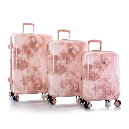 Heys Tie Dye Rose 3Pc Luggage Set