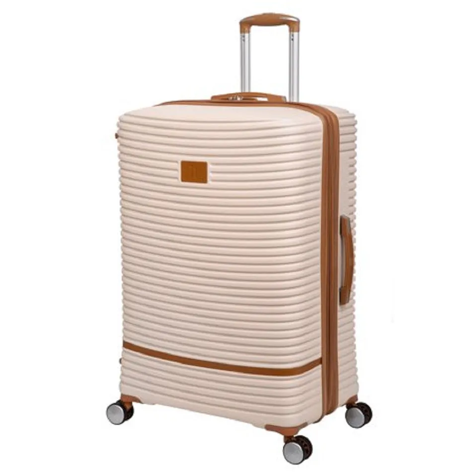 It Luggage 16-263208-UWL29-S176 Replicating 31 Hardside Expandable Checked Spinner Luggage Cream