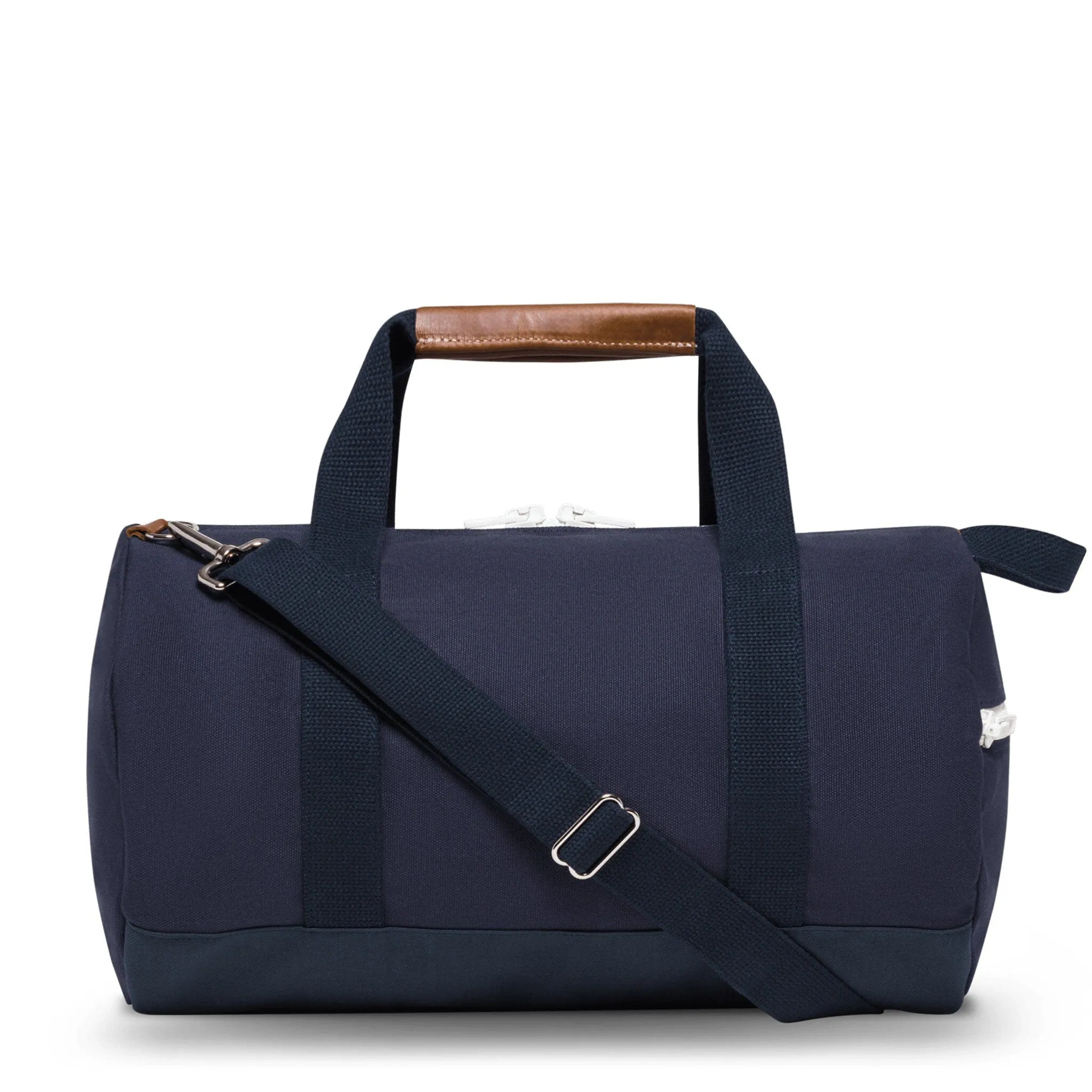 Large Chatham Duffel Bag with Shoe Compartment- Navy/Navy