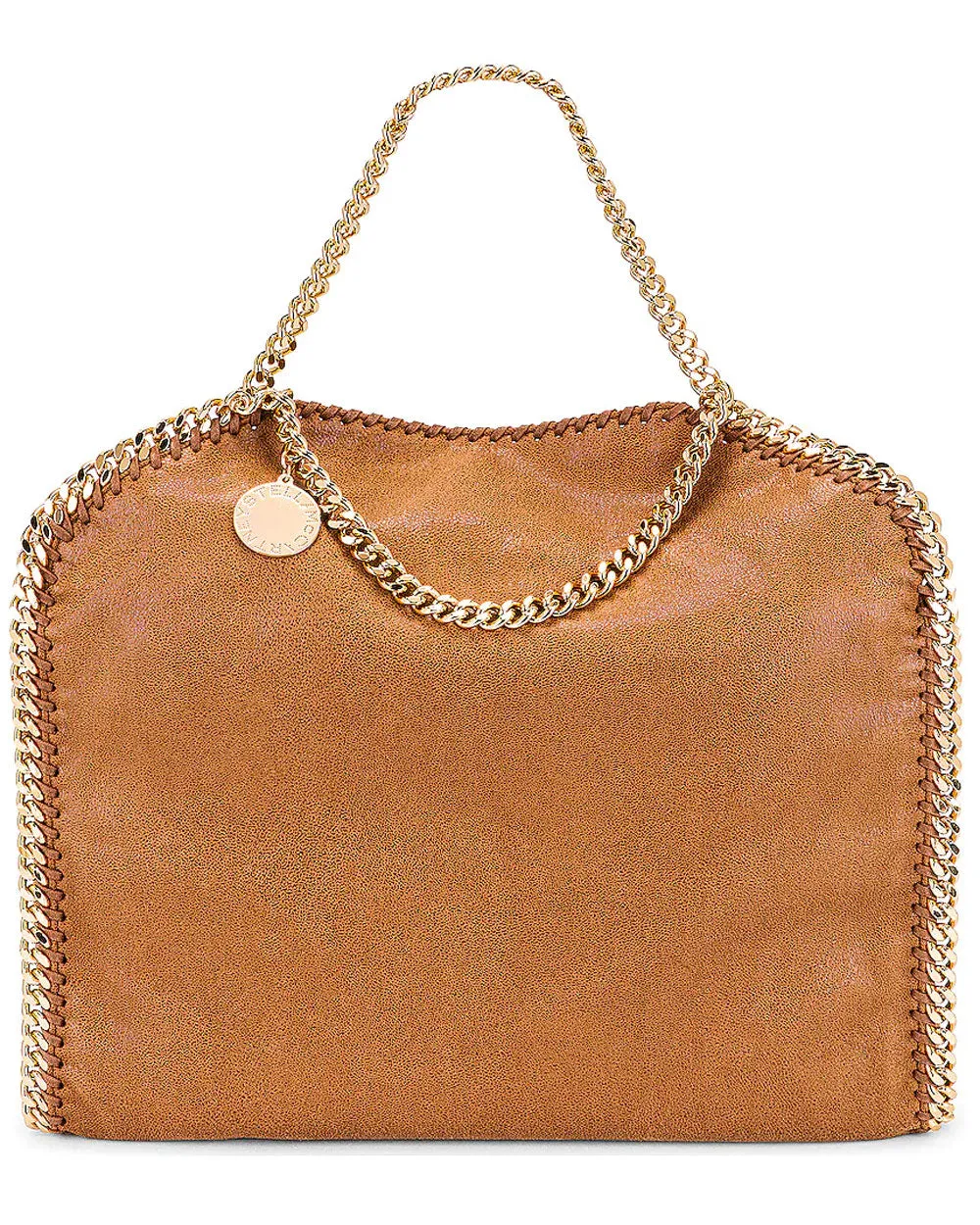 Large Falabella Foldover Tote in Pecan