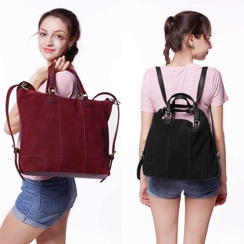 Leisure Nubuck Casual Handbag Travelling Top handle Bags