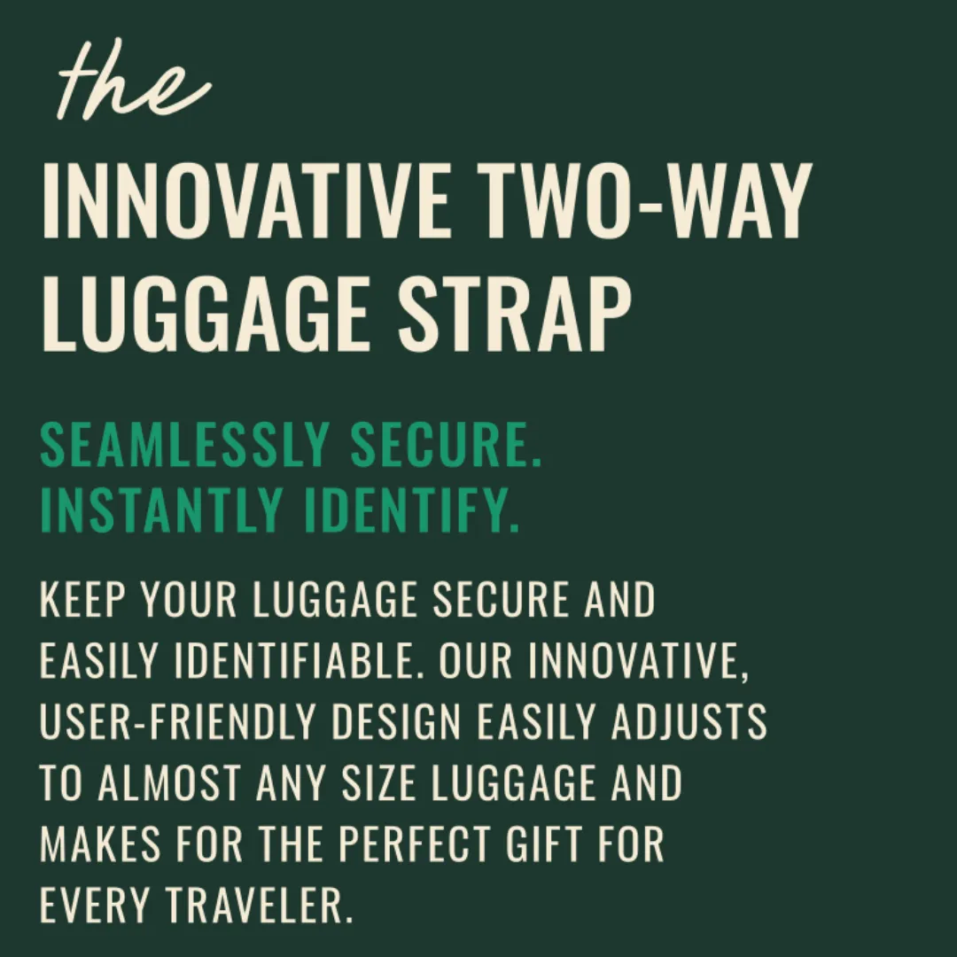 Luggage Straps - Navy