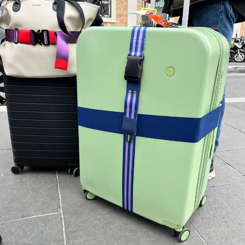 Luggage Straps - Navy