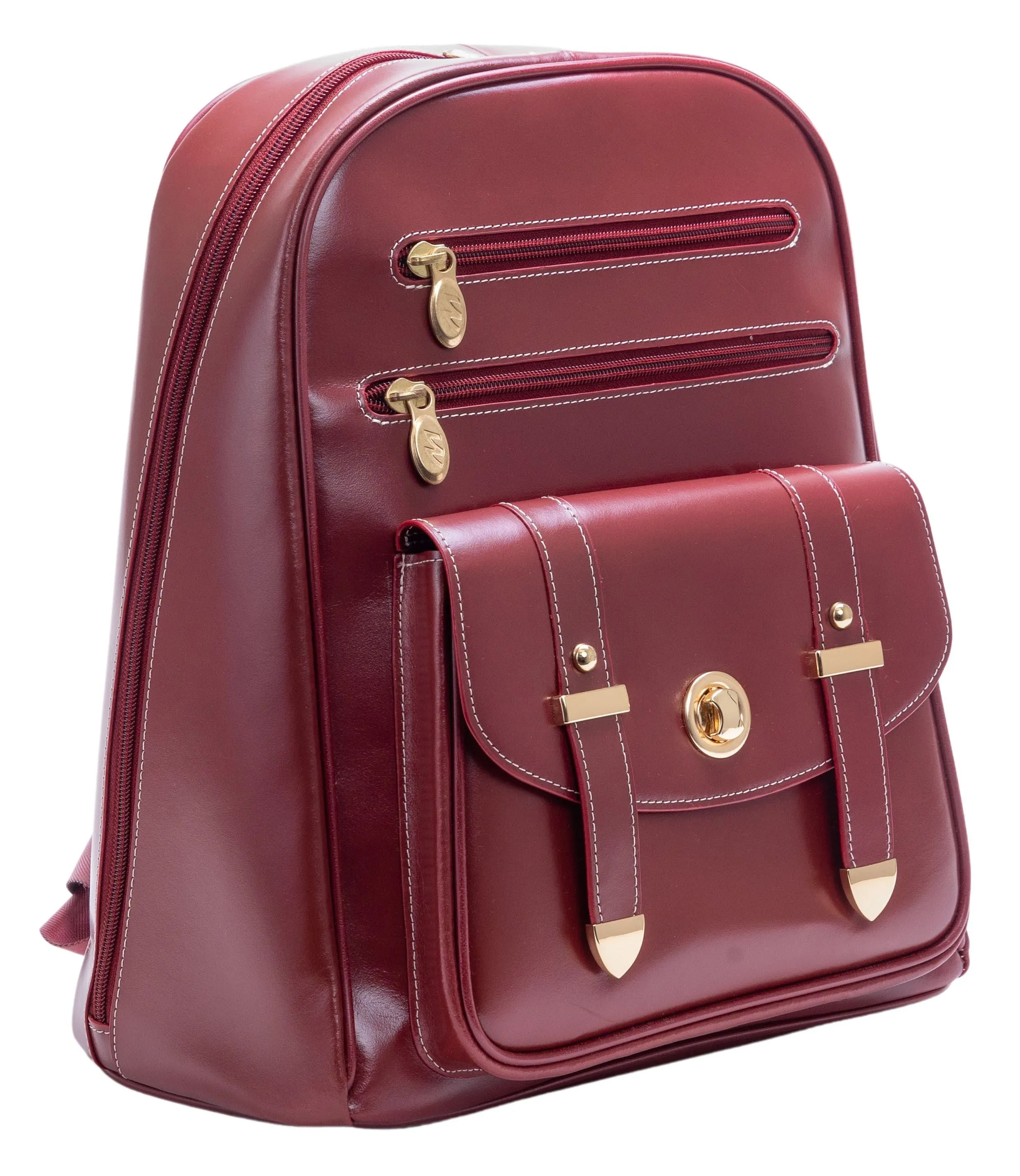 Mcklein ROBBINS | 11" Leather Business Laptop Tablet Backpack