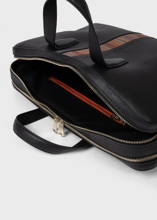 Men Bag Double Zip Folio