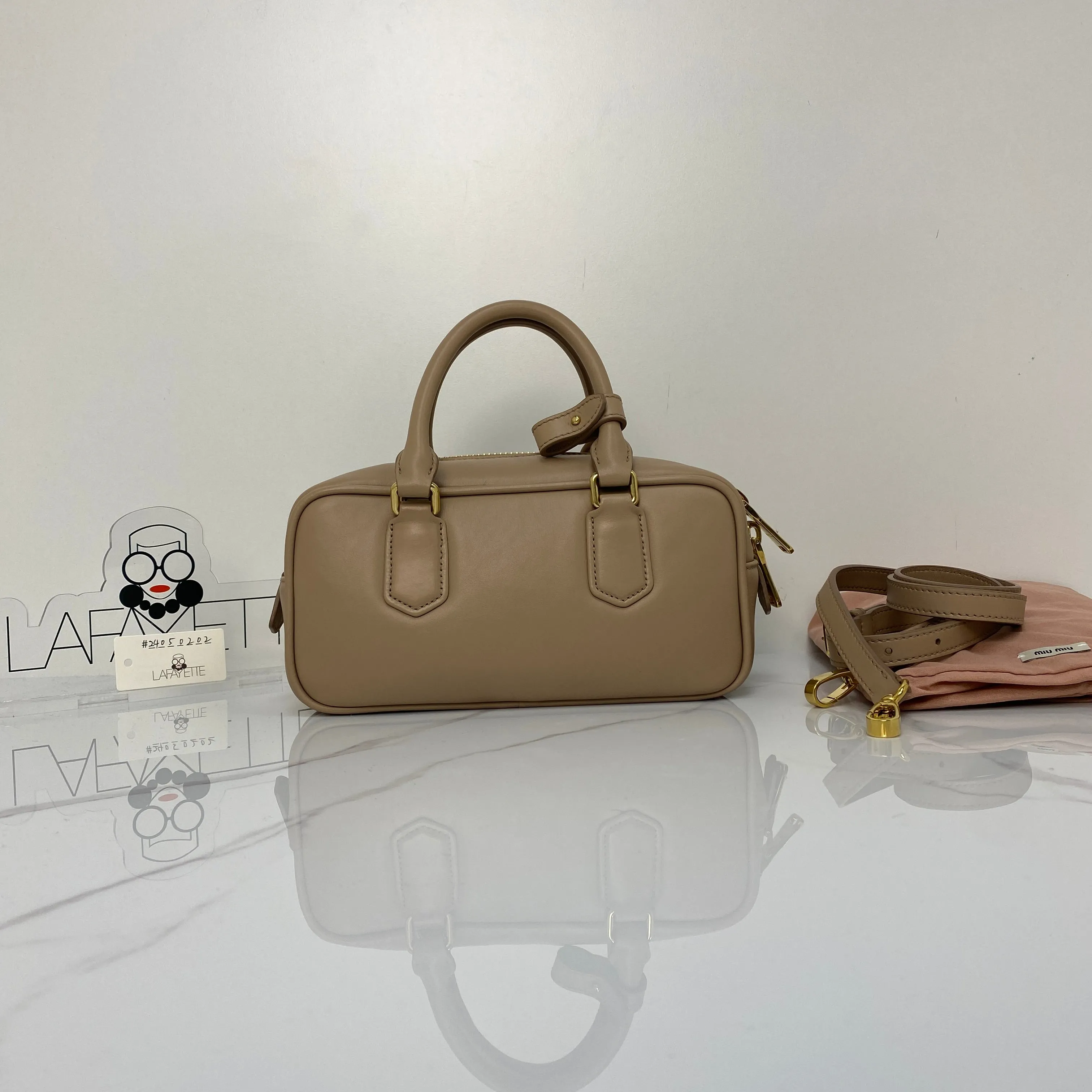 MIU MIU Arcadie Leather Bag