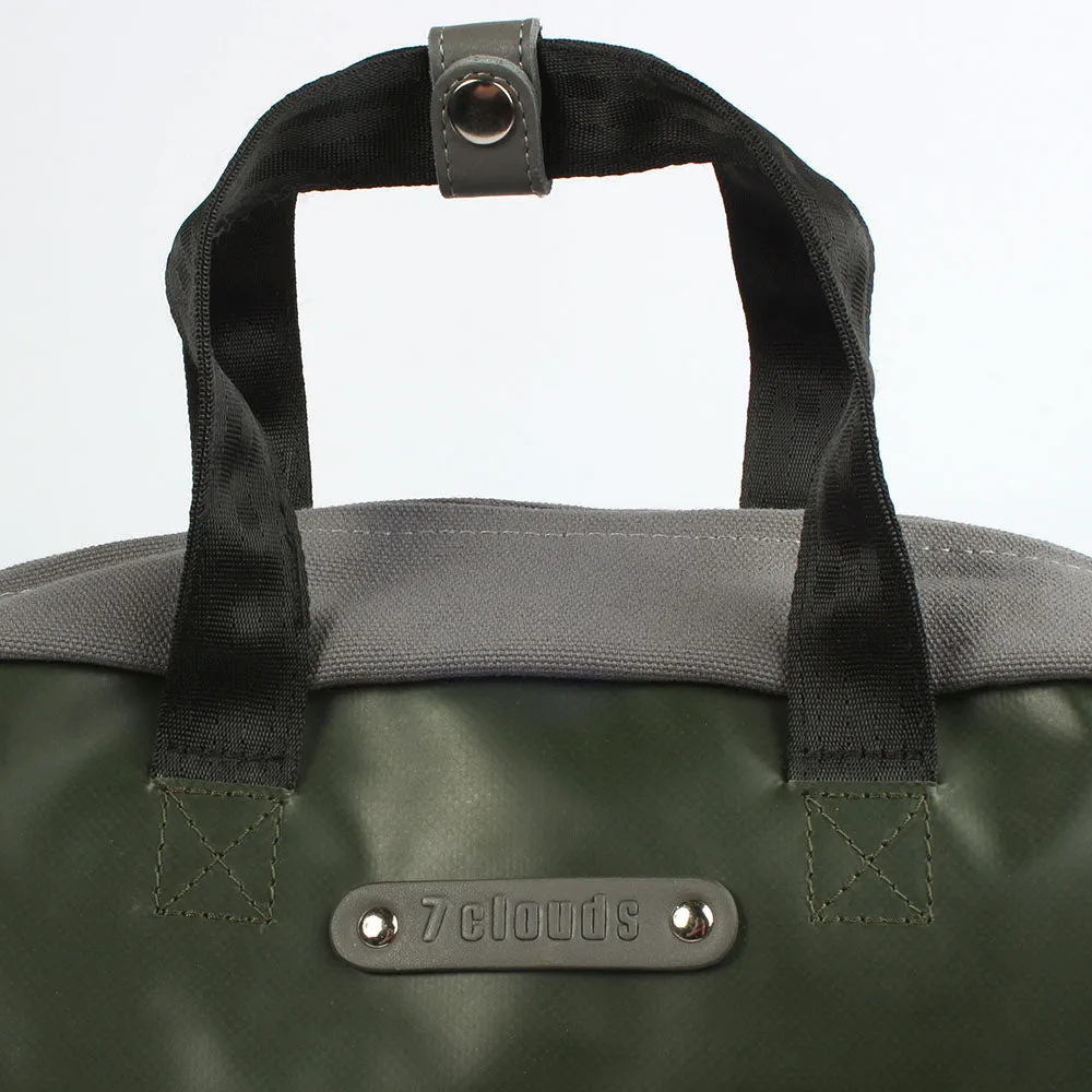 Neldem 7.2 Grey/Junglegreen - Laptoprucksack