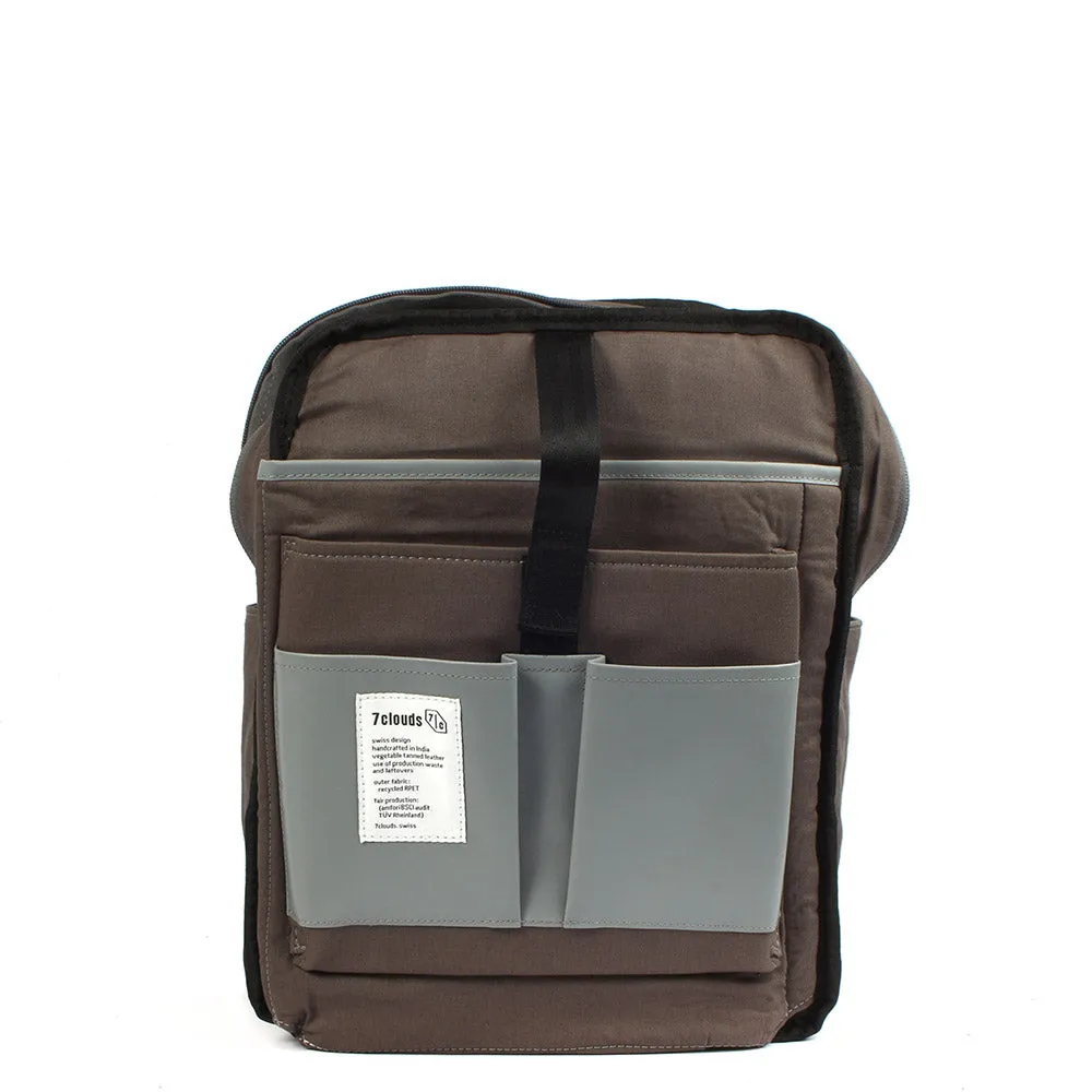 Neldem 7.2 Grey/Junglegreen - Laptoprucksack