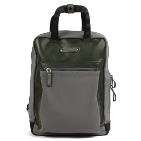 Neldem 7.2 Grey/Junglegreen - Laptoprucksack