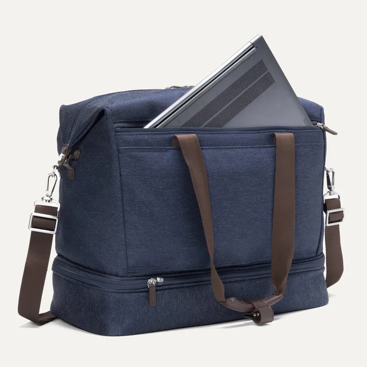 New! Platinum Elite Drop-Bottom Weekender