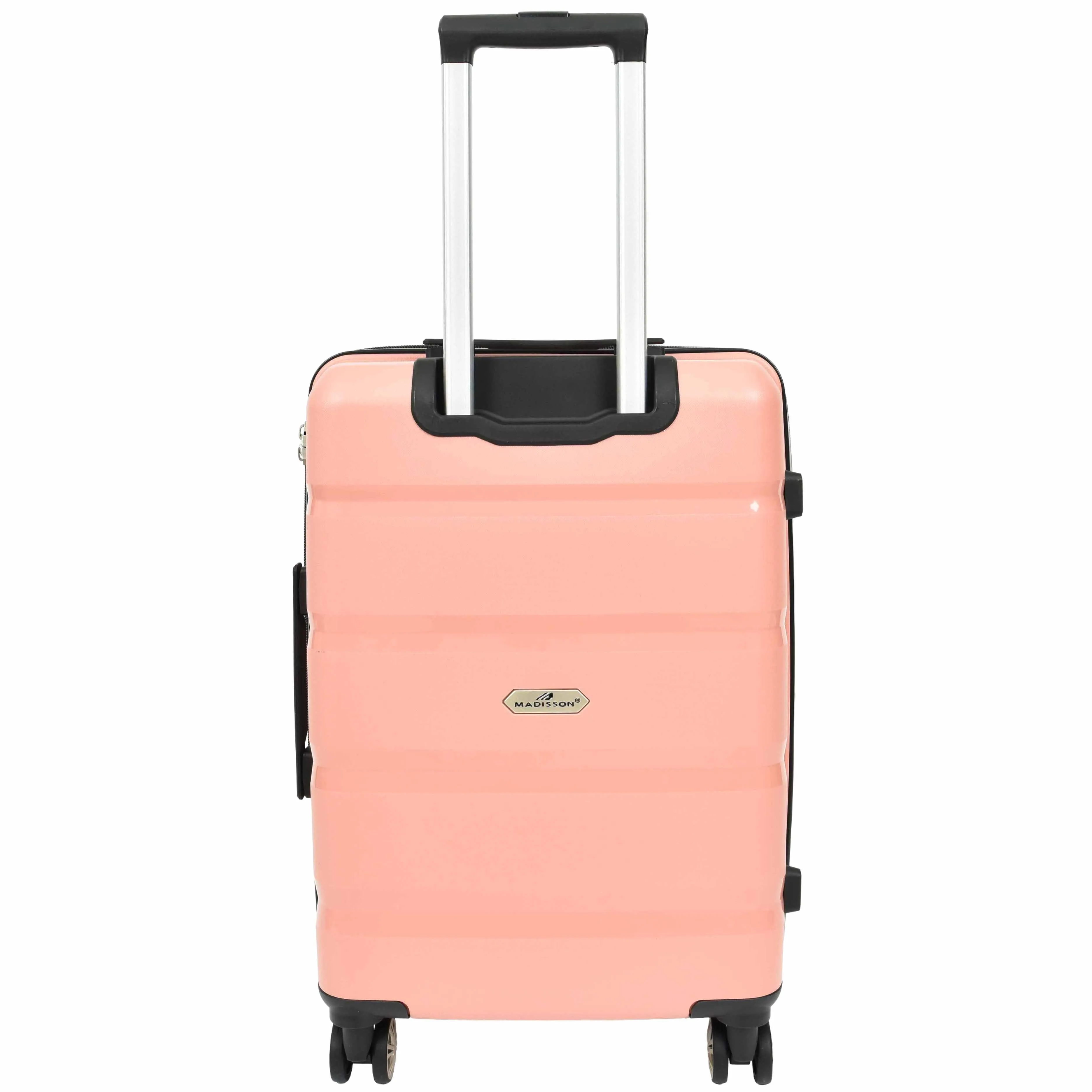 PP Hard Shell Luggage Expandable Four Wheel Suitcases Cygnus Rose Gold