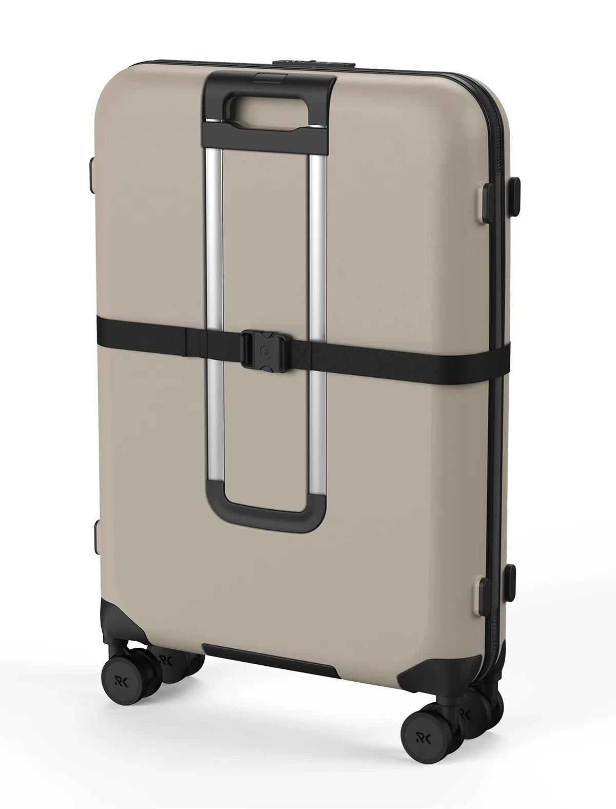 Rollink Flex 360° Large Checked 4 Wheel Collapsible Luggage