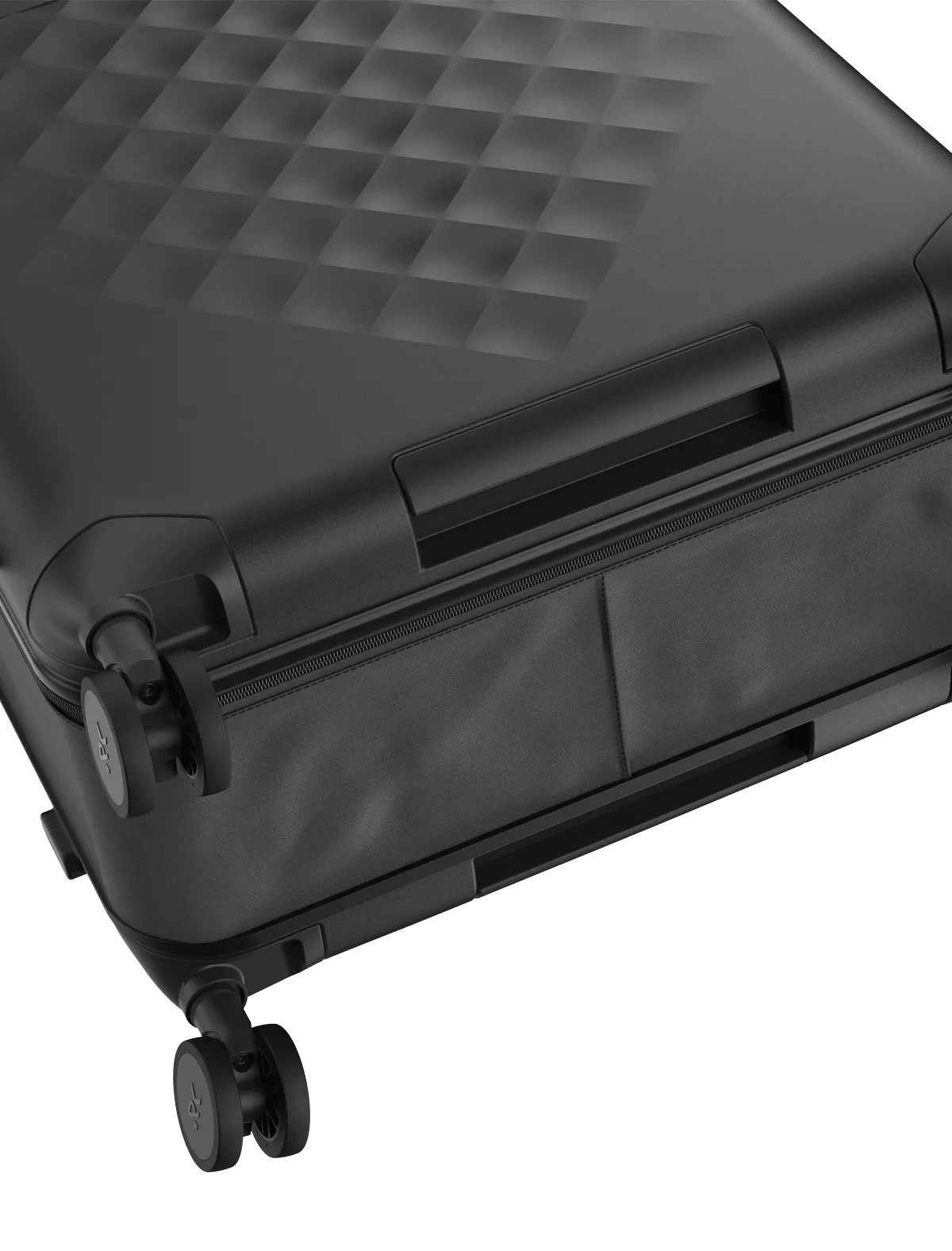 Rollink Flex 360° Large Checked 4 Wheel Collapsible Luggage