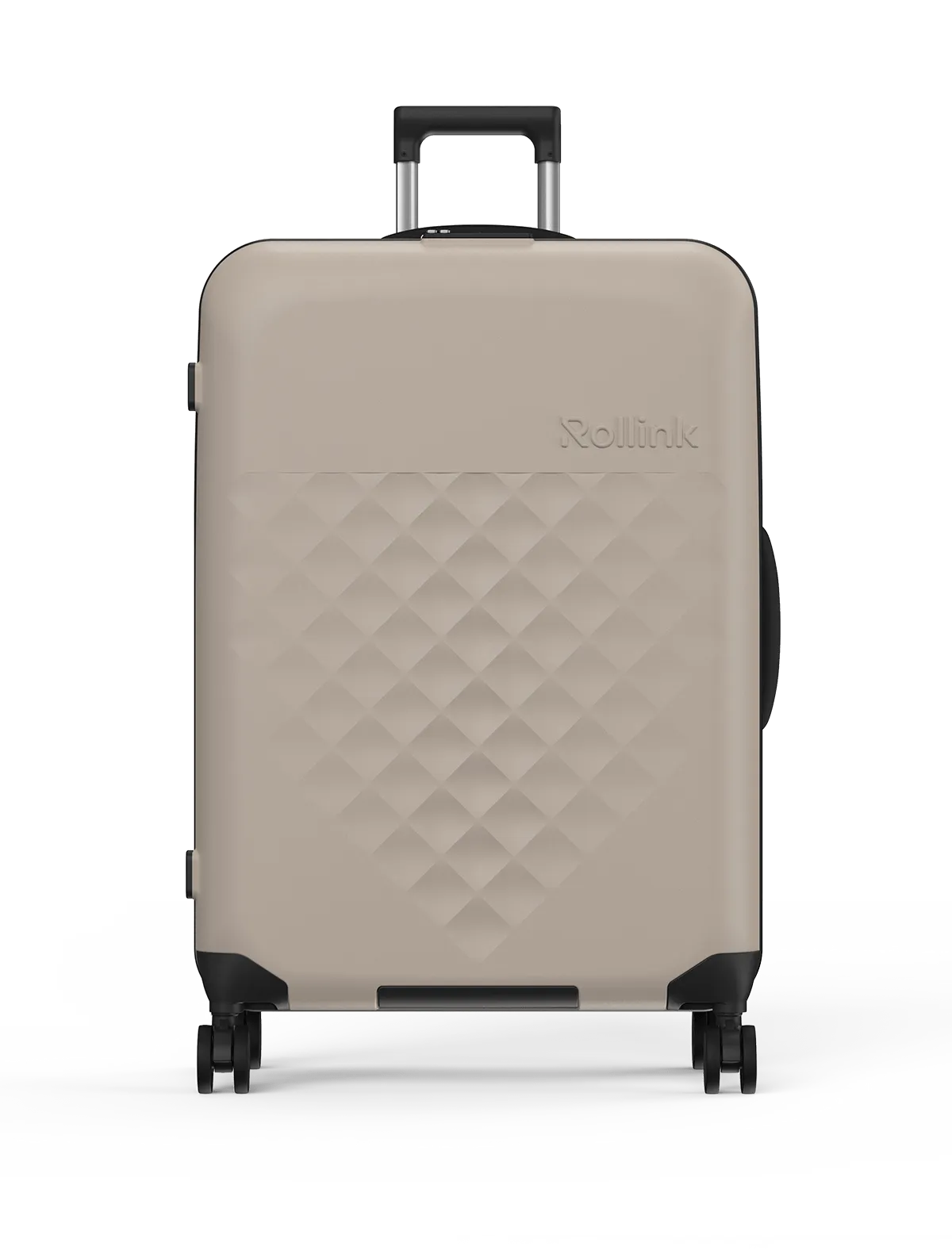 Rollink Flex 360° Large Checked 4 Wheel Collapsible Luggage