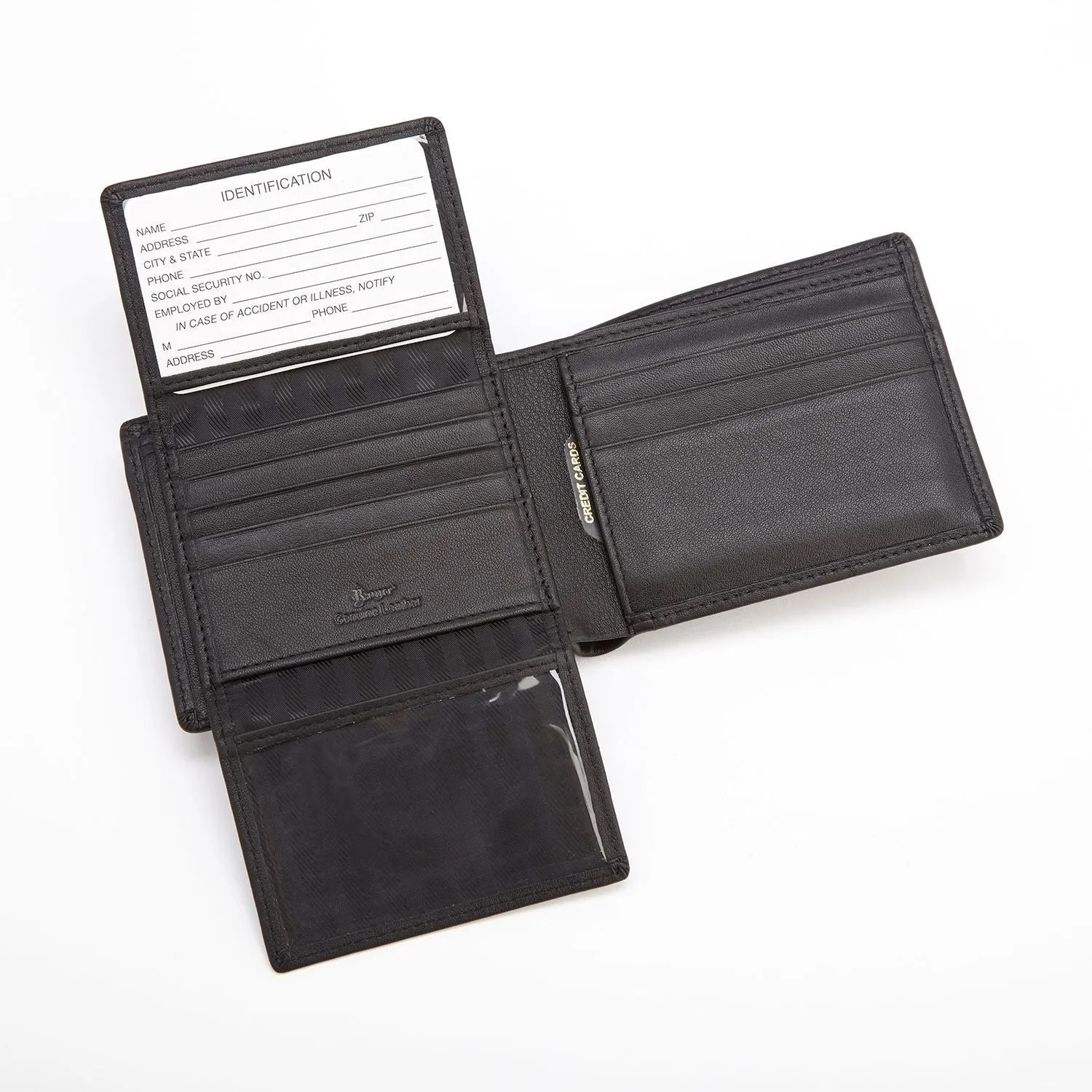 Royce Personalized RFID Blocking Executive Bifold