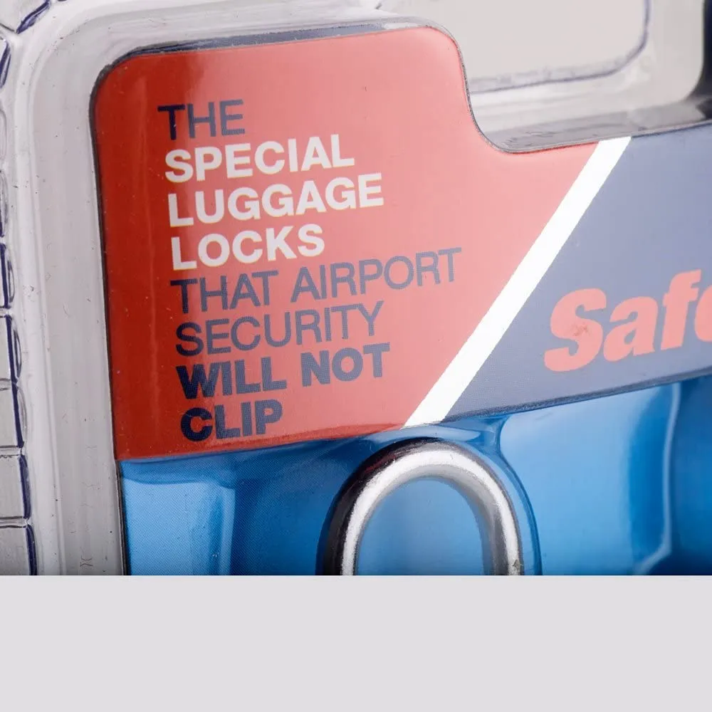 Safe Skies Padlock Double Set - Charcoal