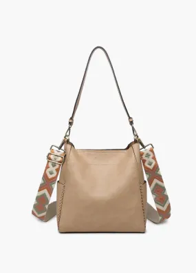 Tan Bucket Bag W/ Strap