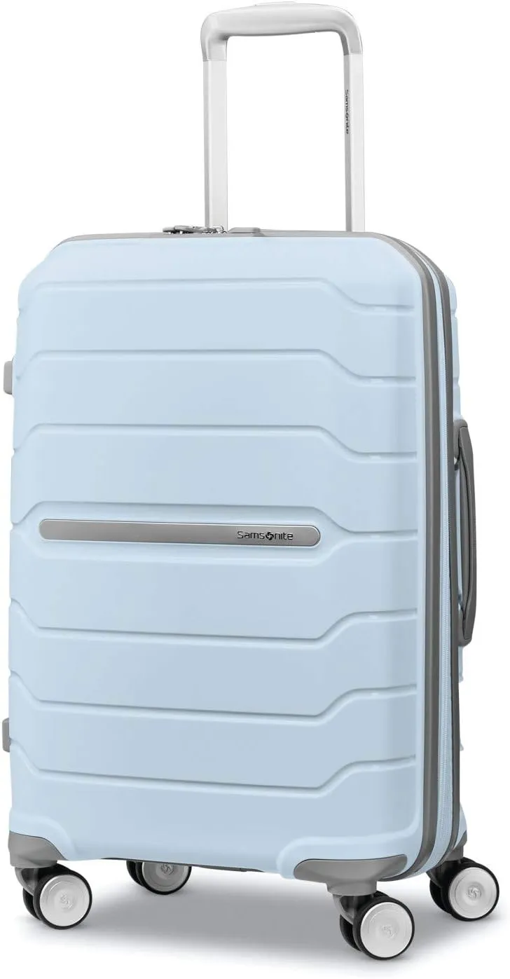 Travel Luggage, Expandable with Double Spinner Wheels