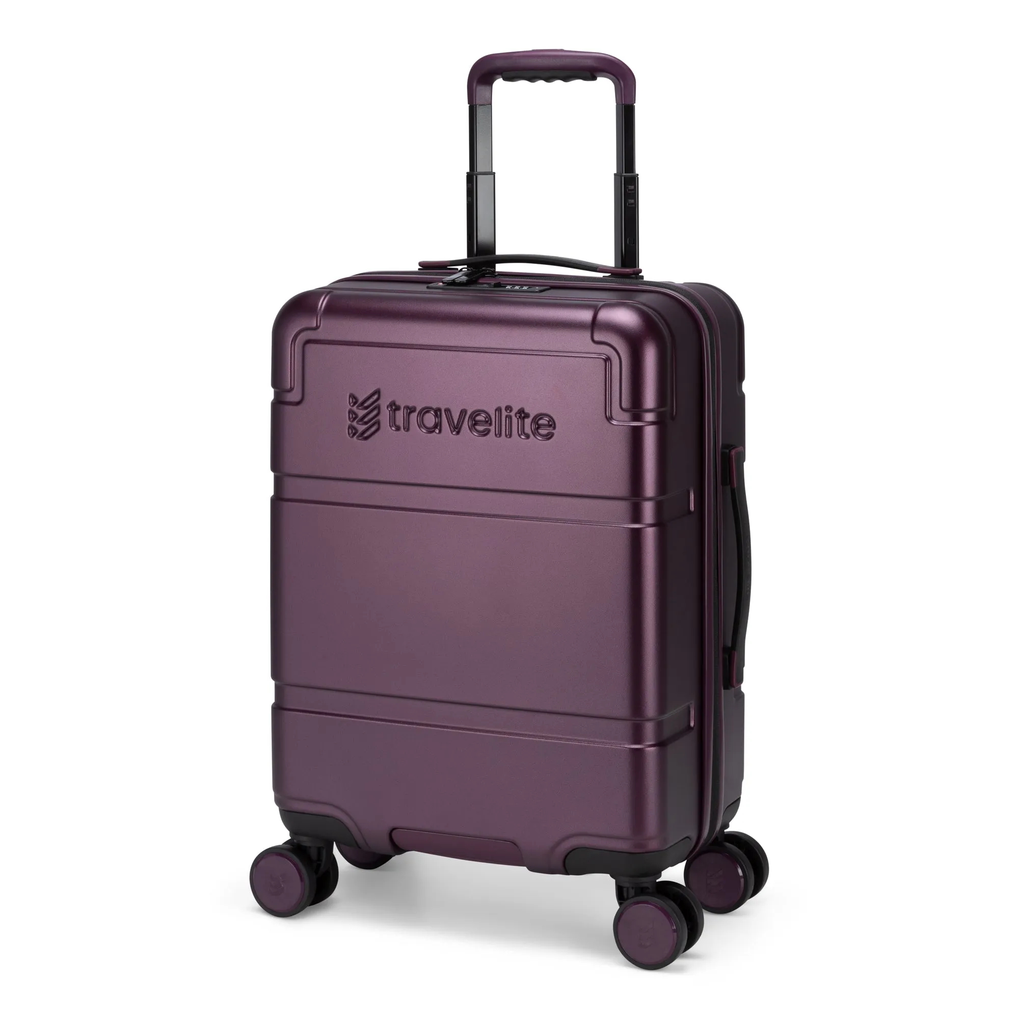 Travelite Itinerary Polycarbonate Spinner Carry-On Luggage